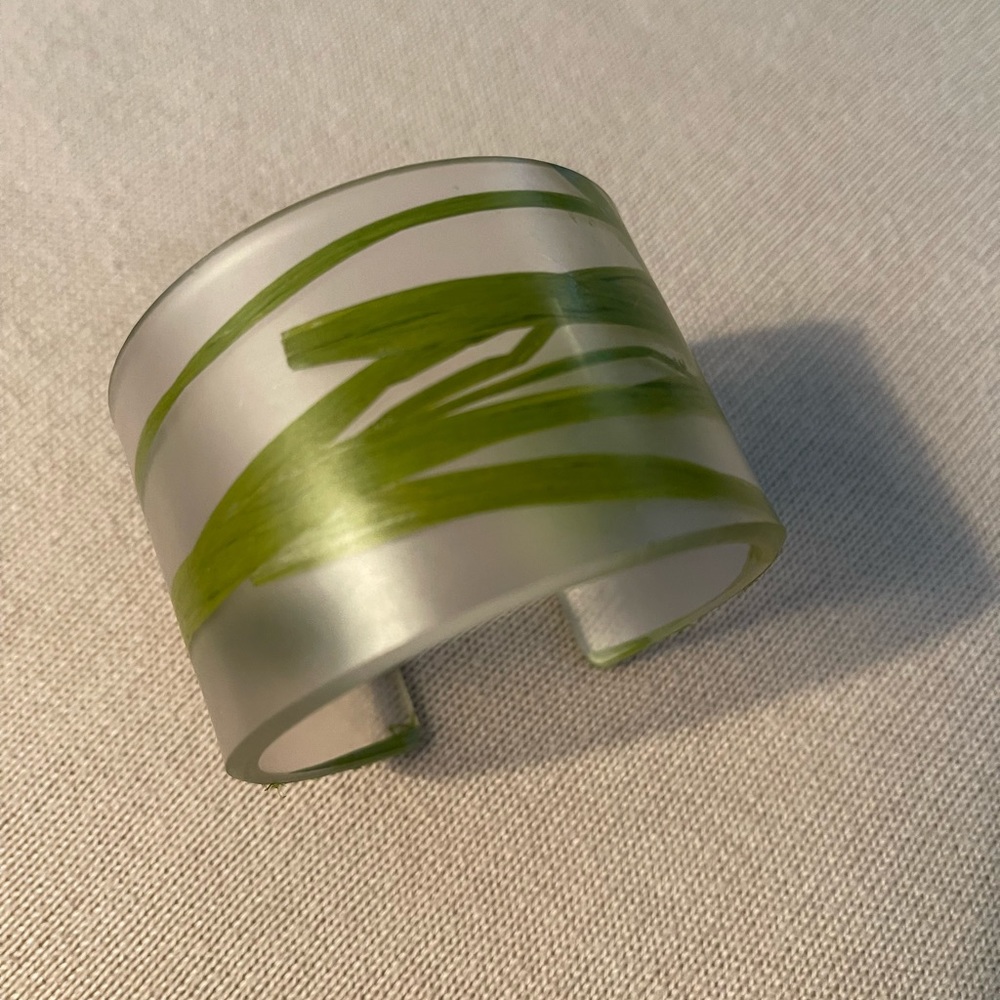 3/$20 Lucite plastic cuff